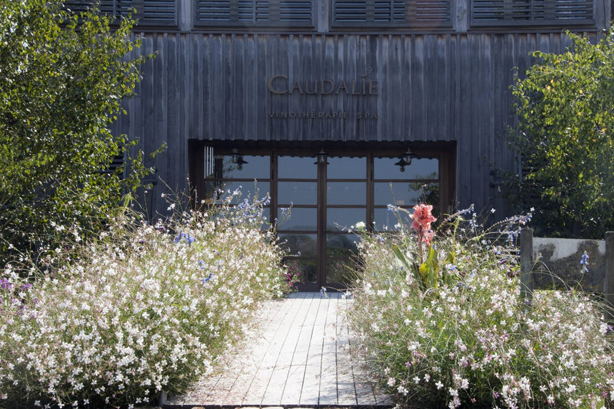 entrata alla spa di caudalie