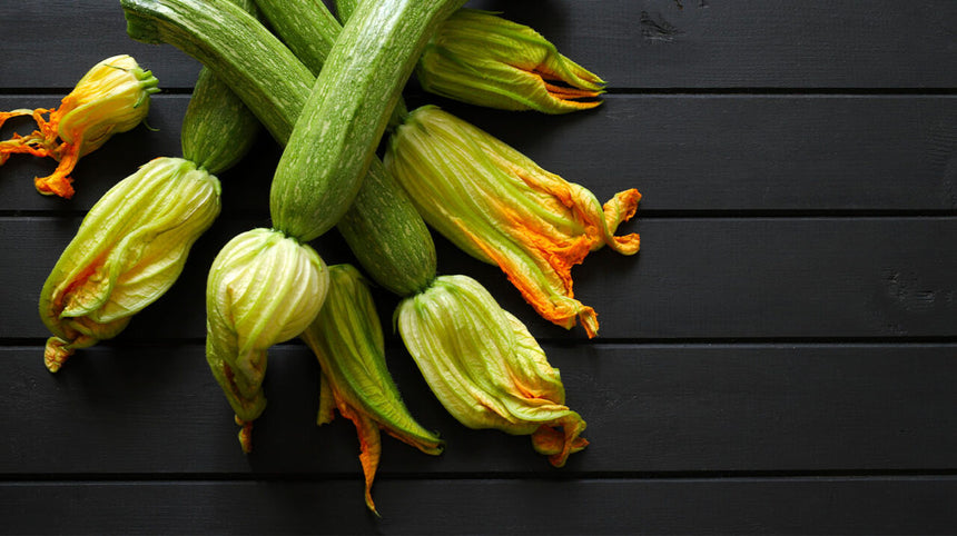 Zucchine sul tavolo