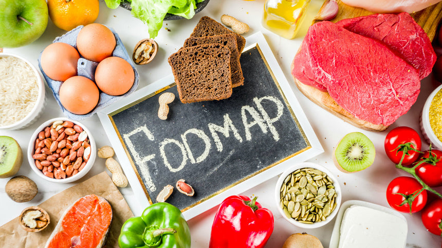 lavagna con dieta low fodmap